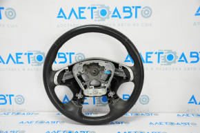 Naked steering wheel Infiniti JX35 QX60 13-14 prerest, leather, black