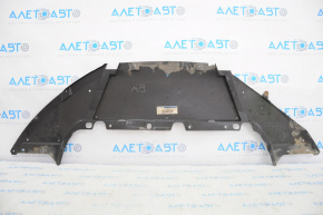 Front bumper protection Ford Focus mk3 11-18 prerest, no fragments, non-standard mount
