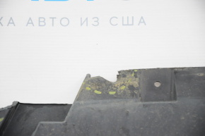 Front bumper protection Ford Focus mk3 11-18 prerest, no fragments, non-standard mount