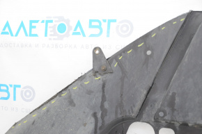 Front bumper protection Ford Focus mk3 11-18 prerest, no fragments, non-standard mount
