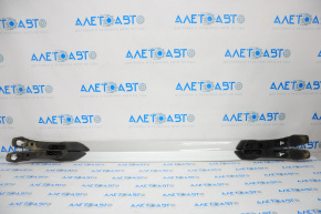 2 x Jeep Cherokee KL 14-22 Gray Roof Rails