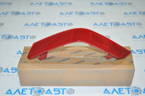 Reflector rear bumper left Nissan Rogue 17-20
