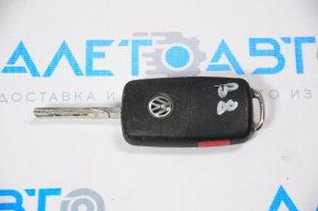 VW Passat B8 16-19 USA 4-button folding key