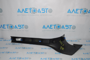 Black front right door sill plate for Chevrolet Volt 11-15
