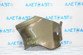 Bumper rear bare right fang Jeep Cherokee KL 14-18 green