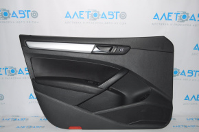 Door trim card front left VW Passat b7 12-15 USA black with gray insert