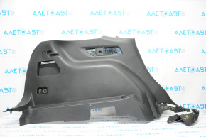 Left arch trim Ford Edge 15-24 black, scratches, broken lining fasteners, broken fastener