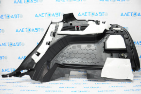 Left arch trim Ford Edge 15-24 black, scratches, broken lining fasteners, broken fastener