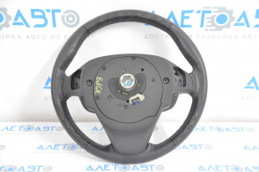 Naked steering wheel Ford Edge 15-18 leather black, without heating with lane control mechanism