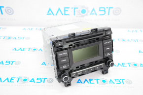 Radio tape recorder Hyundai Sonata 15-17 small display useful chrome