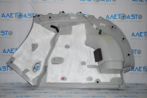 Arch trim lower left Jeep Compass 17-21 gray