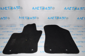 Set of floor mats Jeep Compass 17-24 cloth black