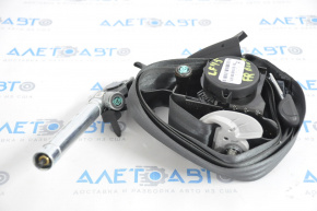 Passenger seat belt Hyundai Sonata 15-17 black shot