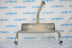 Rear muffler with barrel for Jeep Cherokee KL 14-14 3.2 FWD 2 pipes