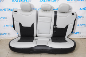 Rear row of seats 2nd row Jeep Compass 17-18 combined gray with black