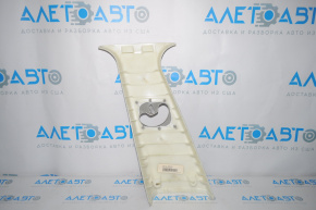 Center pillar trim upper belt right BMW X5 E70 07-13 gray scratch