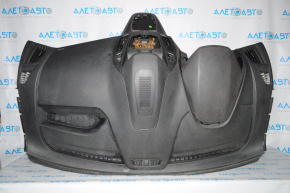 Dashboard front panel without AIRBAG Ford Transit Connect MK2 13-18 black, scratches