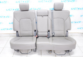 Rear row of seats 2 row Hyundai Santa FE Sport 13-16 pre-rest, leather gray