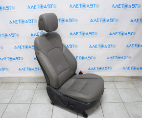 Passenger seat Hyundai Santa FE Sport 13-16 prerest, without airbag, electric not working, gray leather, rusty