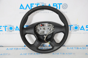 Naked steering wheel Ford Transit Connect MK2 13-18 rubber, black