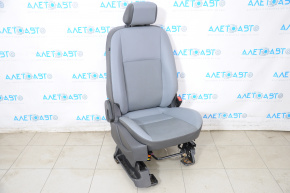 Passenger seat Ford Transit Connect MK2 13-18 without airbag, manual, leather gray