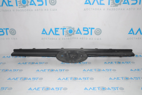 Upper radiator grille Ford Transit Connect MK2 13-17 black, scratches, broken mount