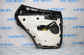 Door trim card rear right Hyundai Santa FE Sport 13-16 black with gray insert with curtain