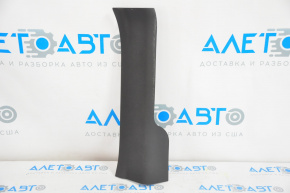 Rear right door sill plate for Hyundai Santa FE Sport 13-18 black
