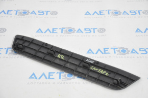 Door sill trim rear right outer Hyundai Santa FE Sport 13-18 black