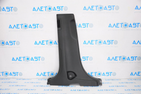 Lower left center pillar trim for Hyundai Santa FE Sport 13-18 black