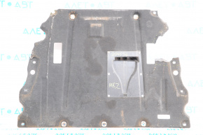 Lincoln MKZ 13-20 2.0 engine guard, hybrid AWD missing fragment, broken fasteners