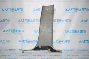 Center pillar trim lower left Buick Encore 13-16 gray, broken mount
