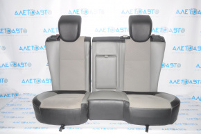 Rear row of seats 2 row Buick Encore 13-16 cloth gray, stains