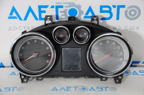 Instrument cluster Buick Encore 13-16 black 86k scratches