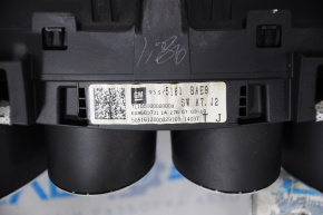 Instrument cluster Buick Encore 13-16 black 86k scratches