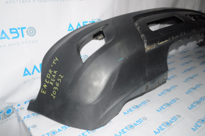 Rear bumper bare Buick Encore 13-16 structure, for parking sensors, dents, scratches