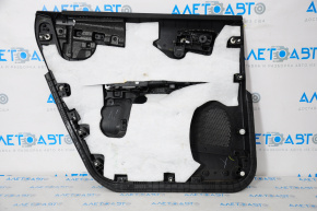 Door trim panel, rear right, Dodge Journey 11-19, black leather