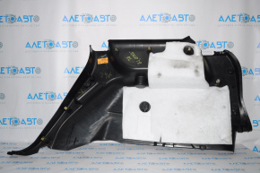 Left arch trim Dodge Journey 11-20 under 3 rows of seats, black, scratches, no plug