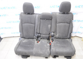 Rear row of seats 2nd row Dodge Journey 11-19 cloth black, dry cleanable