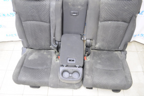 Rear row of seats 2nd row Dodge Journey 11-19 cloth black, dry cleanable