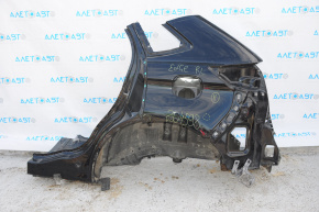 Quarter wing rear left Ford Edge 15-18 black, dents