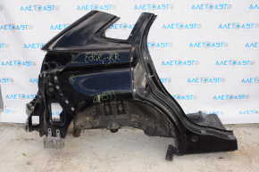 Quarter wing rear right Ford Edge 15-24 black, dent