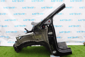 Front quarter left Ford Edge 15-18 black