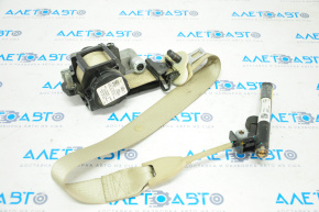 Passenger seat belt with tensioner Ford Fusion mk5 13-16 beige, for dry cleaning