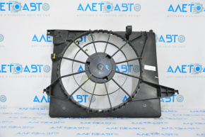 Diffuser radiator shroud bare Hyundai Santa FE Sport 13-18 2.4