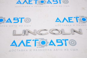 Emblem inscription LINCOLN trunk lid Lincoln MKZ 13-20