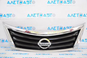 Radiator grill grill Nissan Altima 13-15 prerest with emblem, chrome