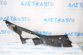Rear pillar trim lower left Ford Fiesta 11-19 4d black