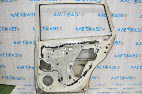 Door bare rear right Subaru Outback 10-14 white 37J dents, painted