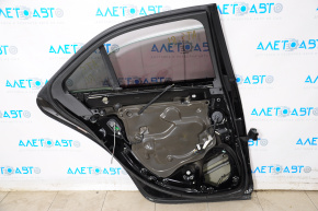 Door assembly rear left Cadillac ATS 13-18 black WA8555